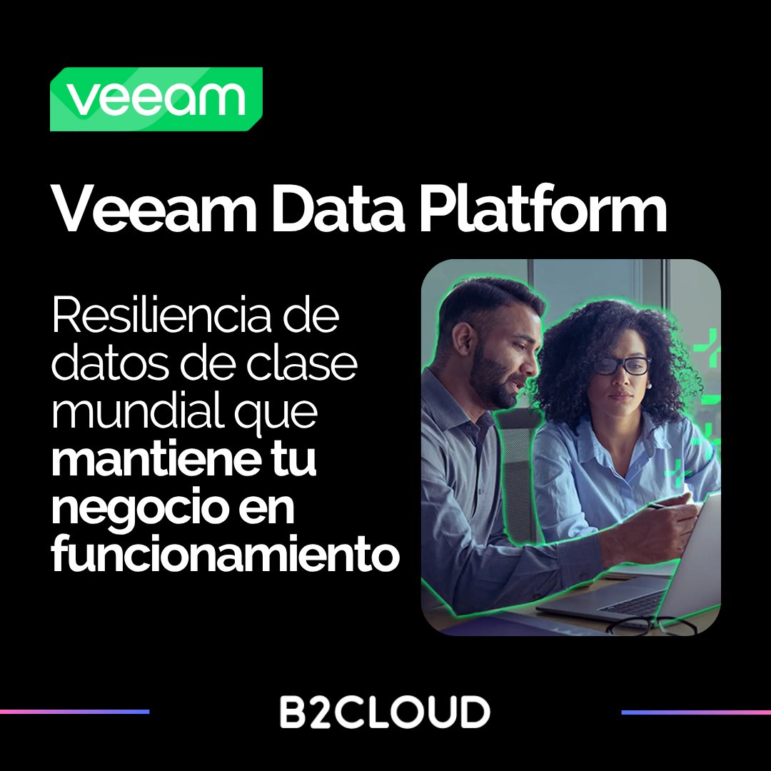 b2cloudtech's tweet image. 💾Cuando los datos se detienen, el negocio también.
En B2CLOUD, trabajamos con Veeam Data Platform para garantizar continuidad, seguridad y disponibilidad total de la información.
Proteger los datos es proteger el futuro. 💚
Contactanos 👉 b2cloud.tech
#B2CLOUD #Veeam…