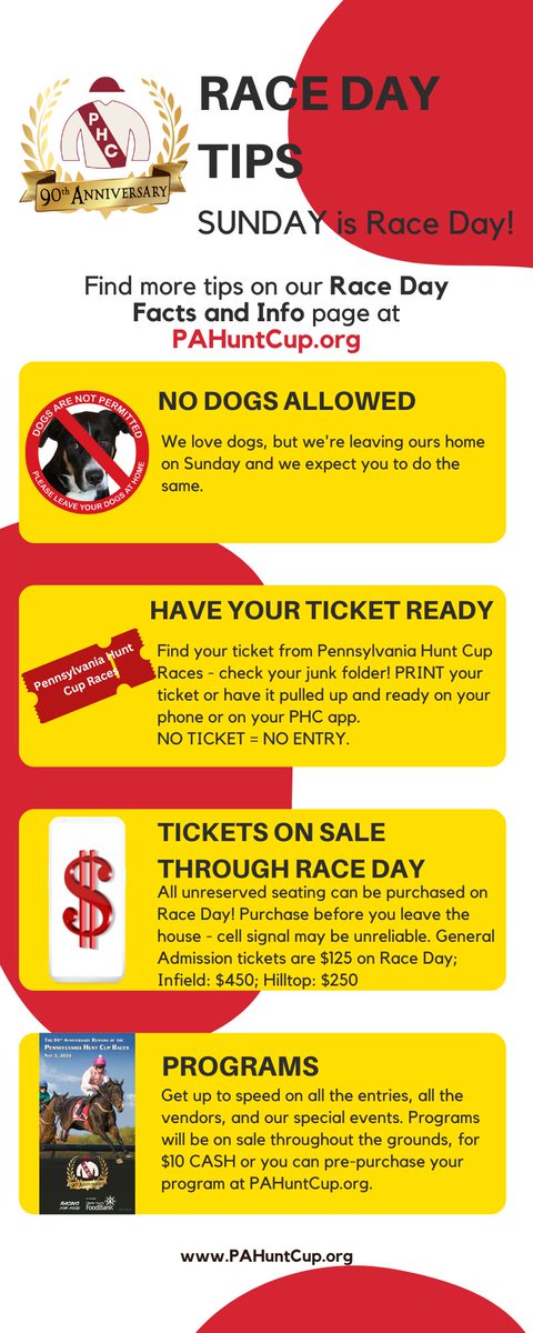 PAHuntCupRaces's tweet photo. It's almost Race Day! - https://t.co/uoQGlyQhJa https://t.co/TIO60P496V