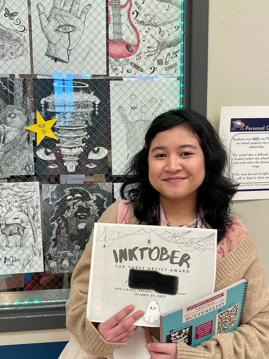 AHS Library tweet media