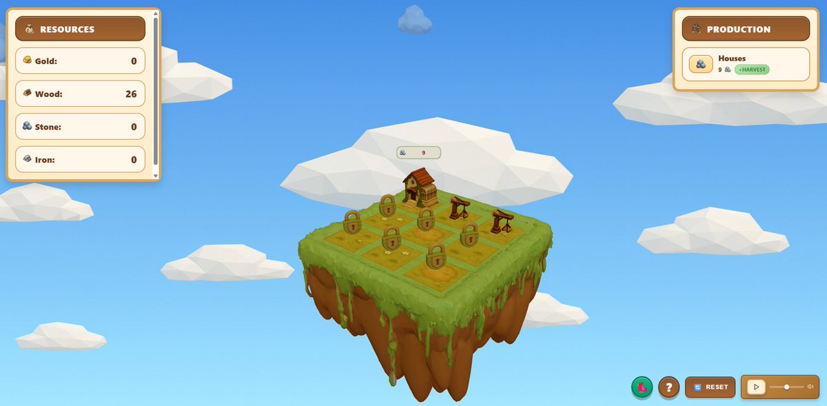 OxSleeky's tweet photo. Every great city starts with a single tile

In @Townies_, that tile is your blank canvas, a small island that passively generates wood

From there, it’s all strategy. You expand, produce, trade, and watch your town evolve from simple huts to a thriving on-chain economy

Built on Base, built for builders