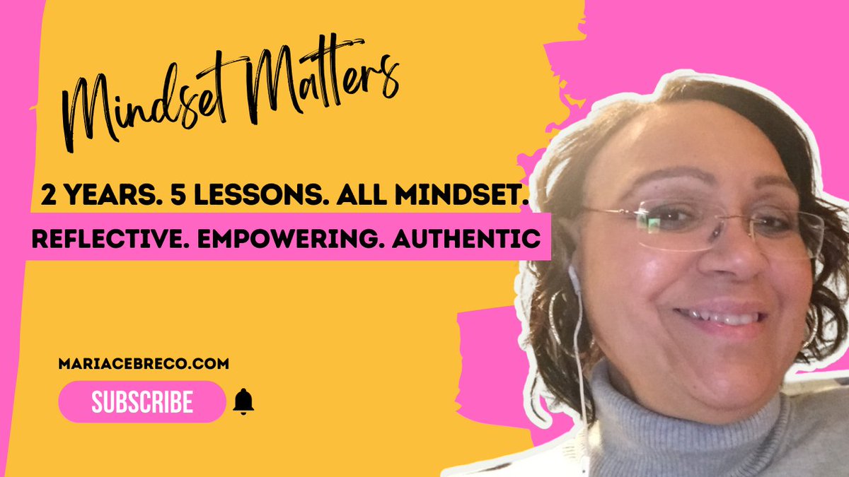 MariaCebreco's tweet photo. What 2 Years of Daily Videos Taught Me About Mindset

https://t.co/WF4RmZ4JCL

#mindsetmatters https://t.co/o8oW9DayuM