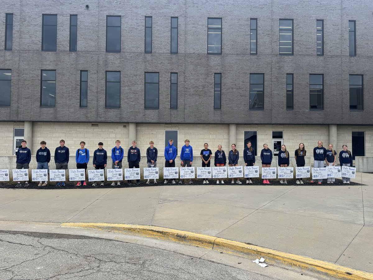 Olathe West XC tweet media