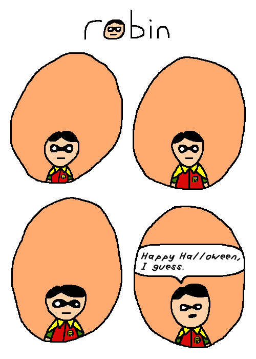 mspaintober day 31: Robin