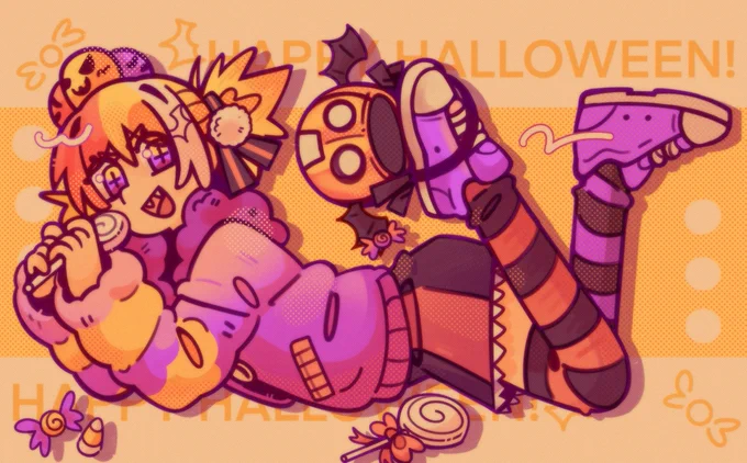 Mandatory Happy Halloween Rin drawing!