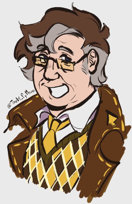 TheM_Python's tweet image. Hey Stanley Parable fandom (three people left- /silly). Edwin my boy as a treat. #thestanleyparable #tspud #fanart #stanleyparablefanart