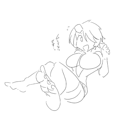 1分キルコさん
#朝めびわ絵 #新米婦警キルコさん 