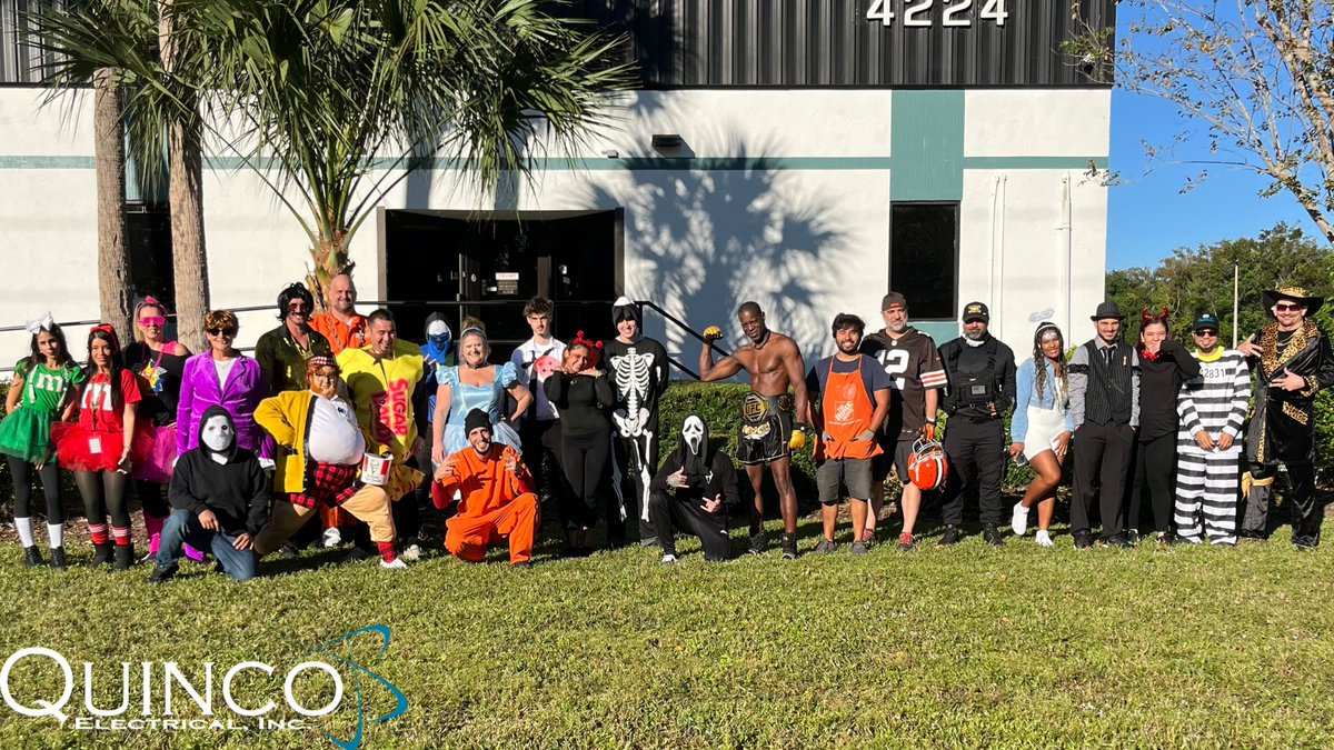 We hope your day is filled with fun, safety, and a little bit of spooky spirit. As our teams continue working hard across job sites and offices, we’re wishing everyone a festive holiday full of treats and smiles. Have a wonderful Halloween with friends, family, and coworkers!