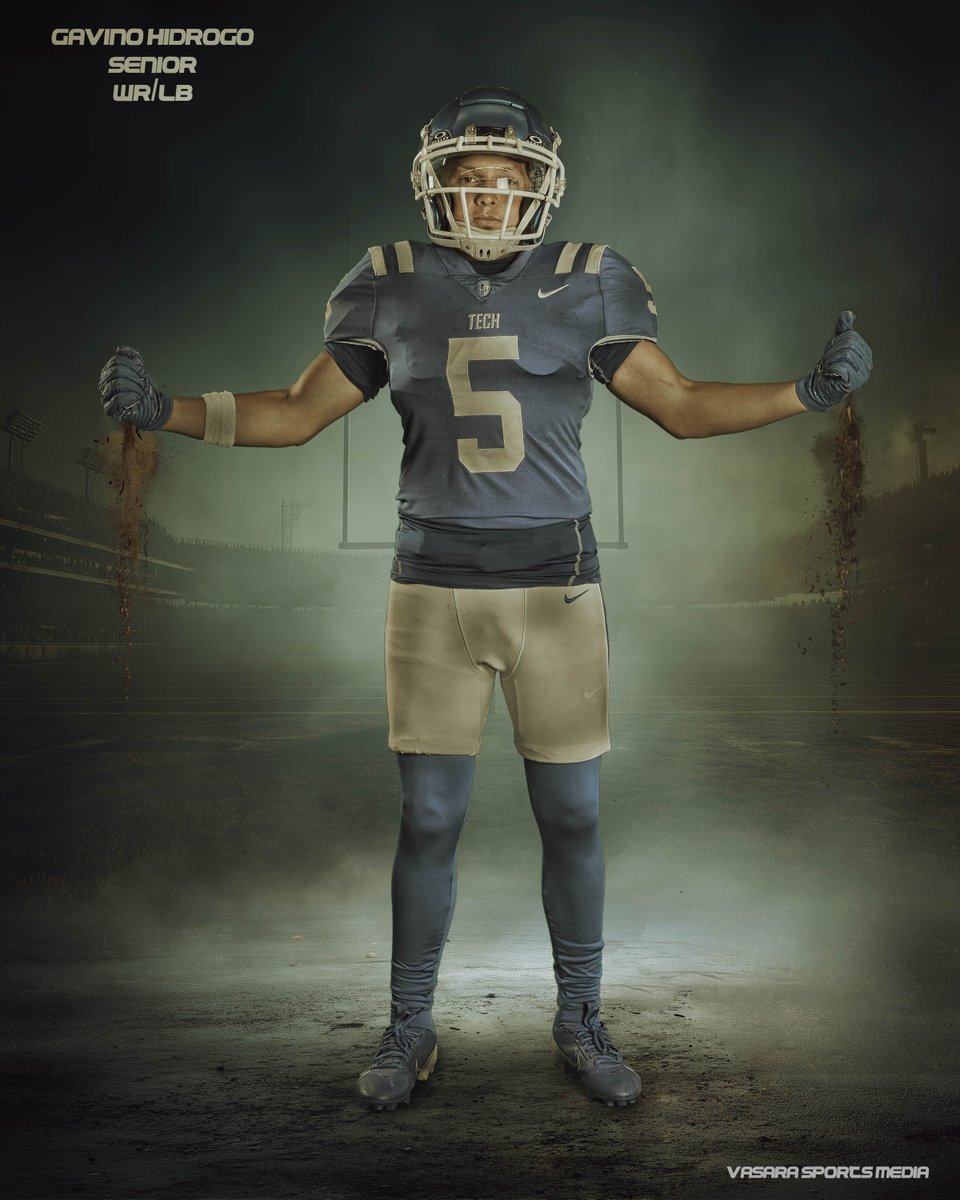 Vasaraphoto's tweet image. 9th Game of the Season!

Happy Halloween!!!

🖤🤍💙

🗓️ October 31st, 2025, at 7:30 PM

VS Austin Achieve 

📍Austin Achieve Stadium  

Meet Our Titan: 

#5 - Senior- Gavino Hidrogo - WR/LB  

#thisistech 

#manornewtechfootball

#techfootball 

#vasarasportsmedia…