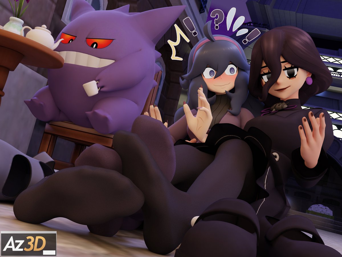 Az3D_'s tweet photo. Trick or Feet! And Make It Double!
👻Hex Maniac &amp; Hex Maniac | Pokémon Legends: Z-A https://t.co/hn5ikFhced
