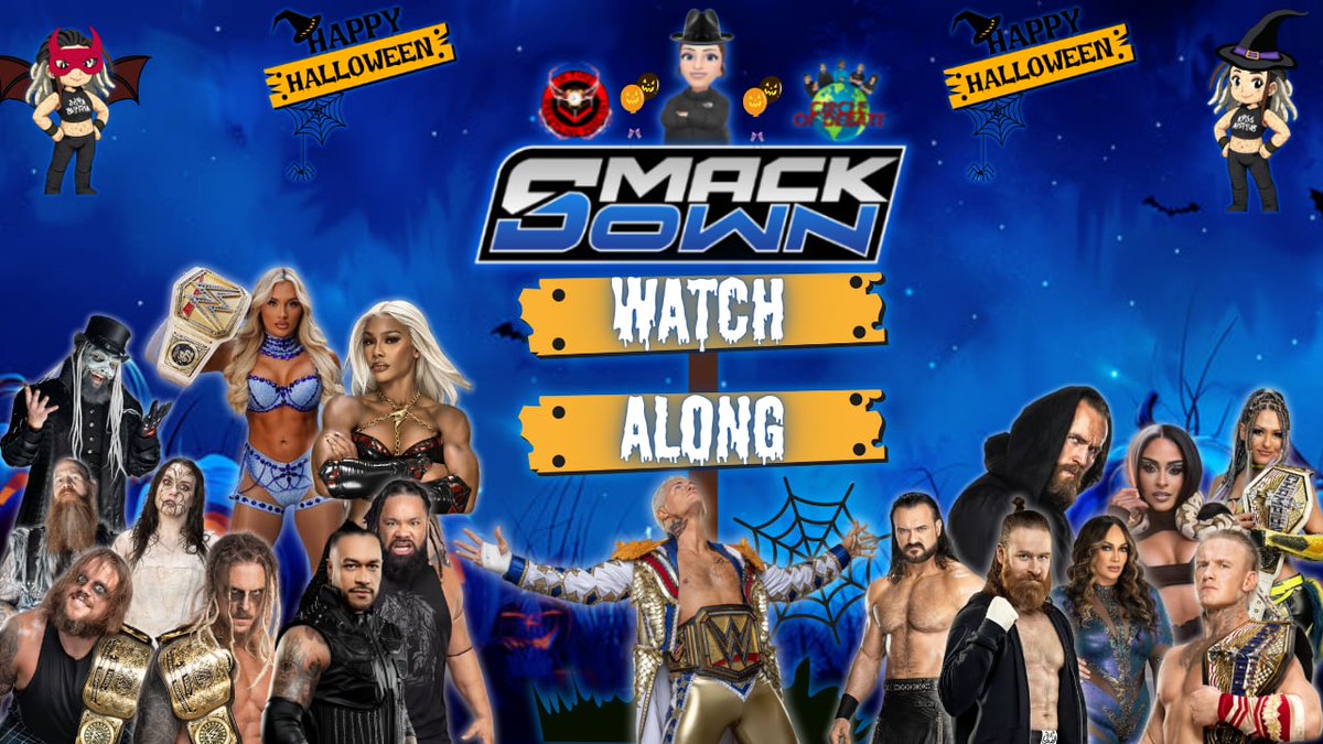 Join The Debate Network Family on <a href="/CircleOfDebate/">Circle Of Debate</a> on YouTube at 7:55pm EST for the #WWE #SmackDown watch along

Click the link to join the chat, hit the like button, share the stream, hit the subscribe button and tap the bell and turn on all notifications

youtube.com/live/cEFovJeb9…