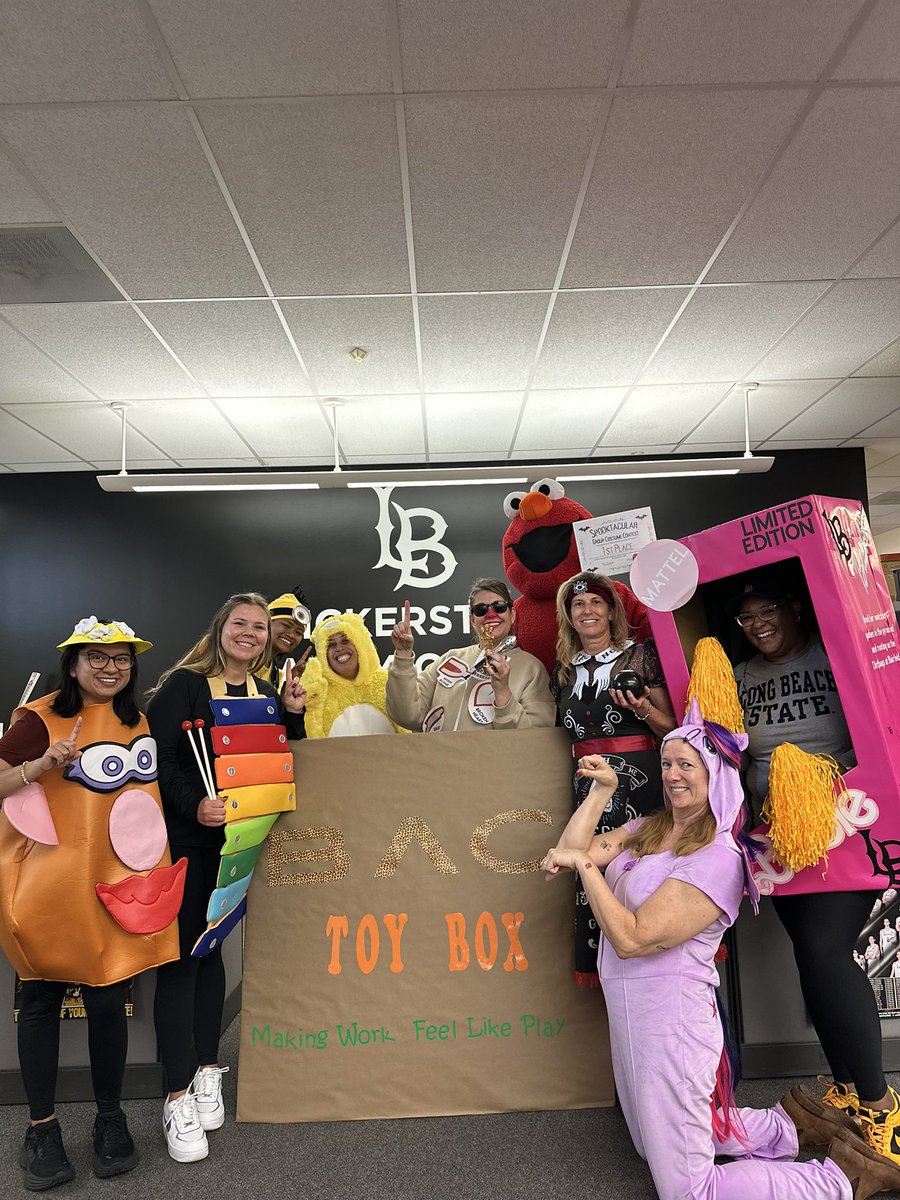 HAPPY HALLOWEEN from the BAC! #makingworkfeellikeplay #ToyBox #BestCostumeWinners