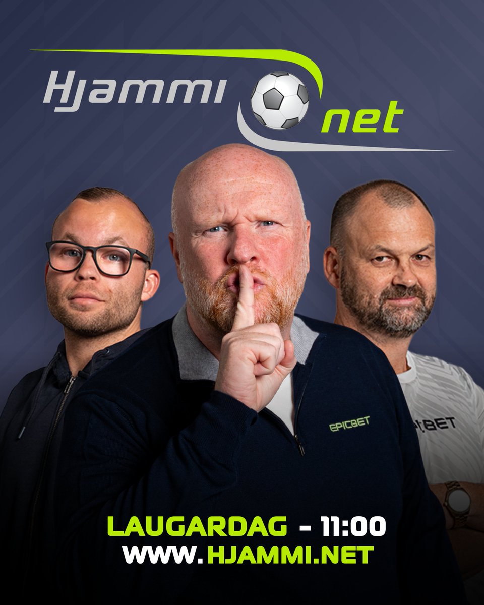 Hjammi snýr aftur í Hjammi.net á morgun. Nýr tími og nýr staður! Við byrjum klukkan 11:00 og streymum beint frá hjammi.net. Nablinn og Mike verða á sínum stað.