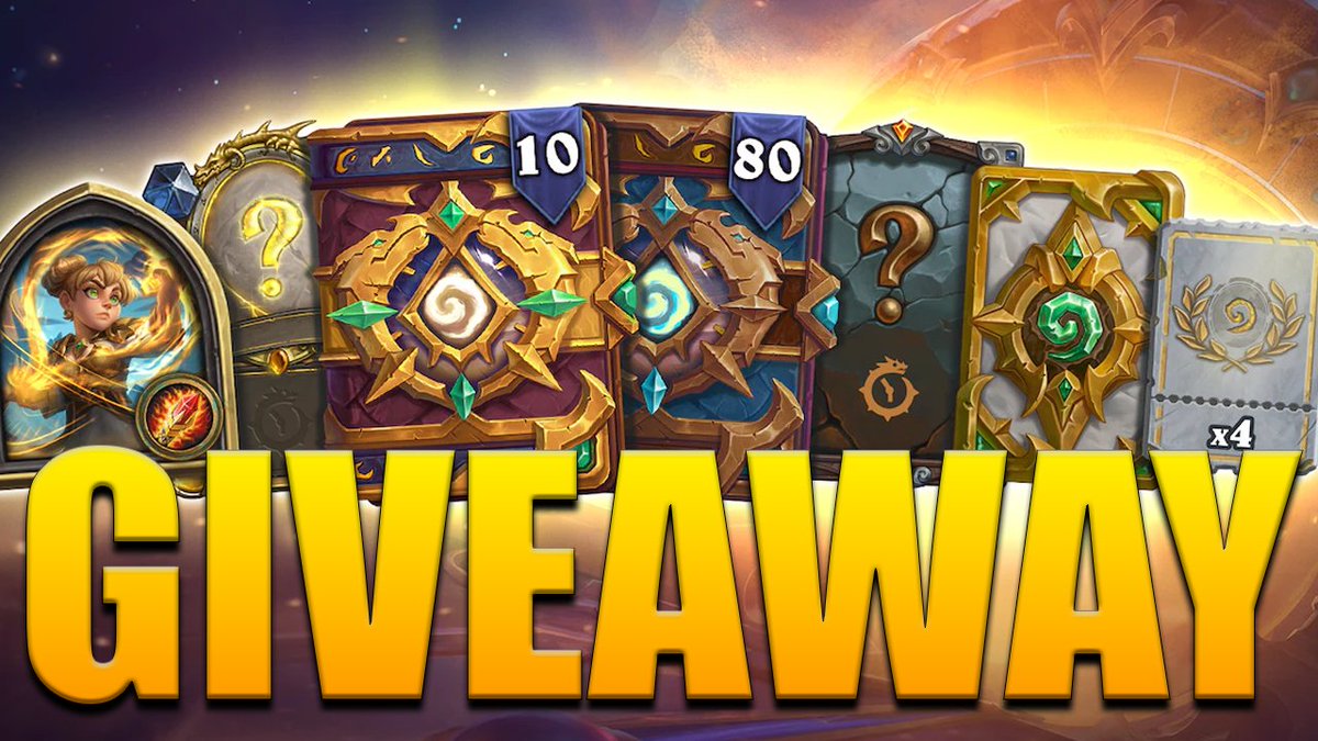 FunkiMonkiHS's tweet image. I heard you guys like free cards!  Giving away 1 MEGA Bundle for the new Hearthstone expansion, Across the Timeways, courtesy of @PlayHearthstone !

To enter:
✅Follow me
✅Like + Repost this
✅Subscribe to my YT: youtube.com/funkimonki

Winner will be drawn Nov 2!  Good luck!