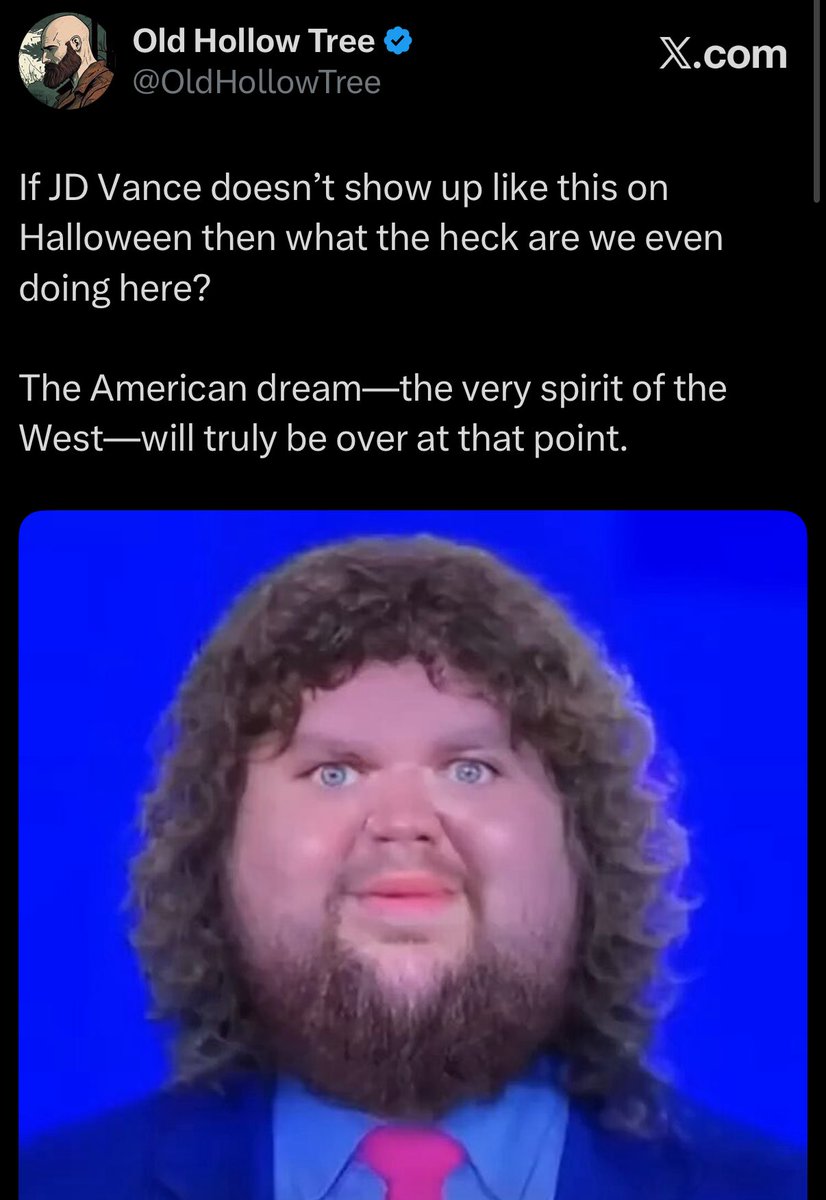 OldHollowTree's tweet photo. He did it. He actually did it. 

We live in the greatest time in history. 🇺🇸 https://t.co/pQGv1UCeIo
