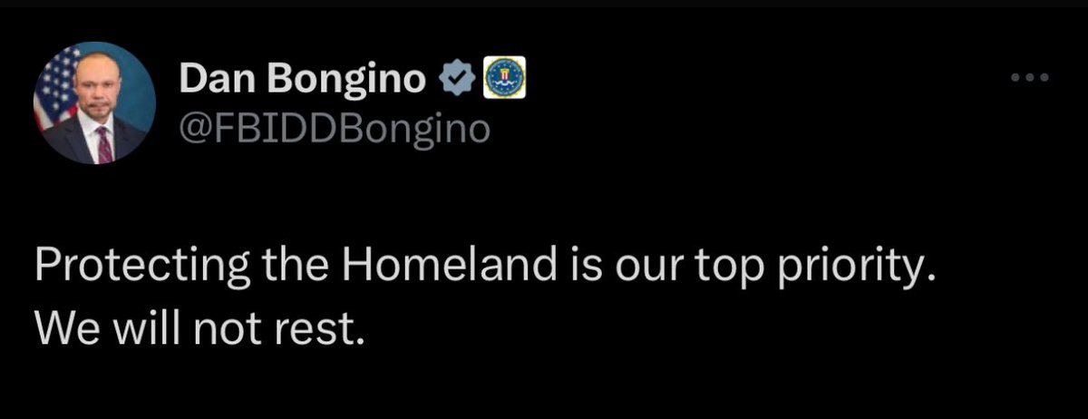 Your boss is a 34 time convicted felon and known child-raping pedophile who mounted a deadly coup against the government and stole thousands of classified documents. So you can take that “Protecting the Homeland” bullshit and shove it up your ass, Mr. Potato Head.
