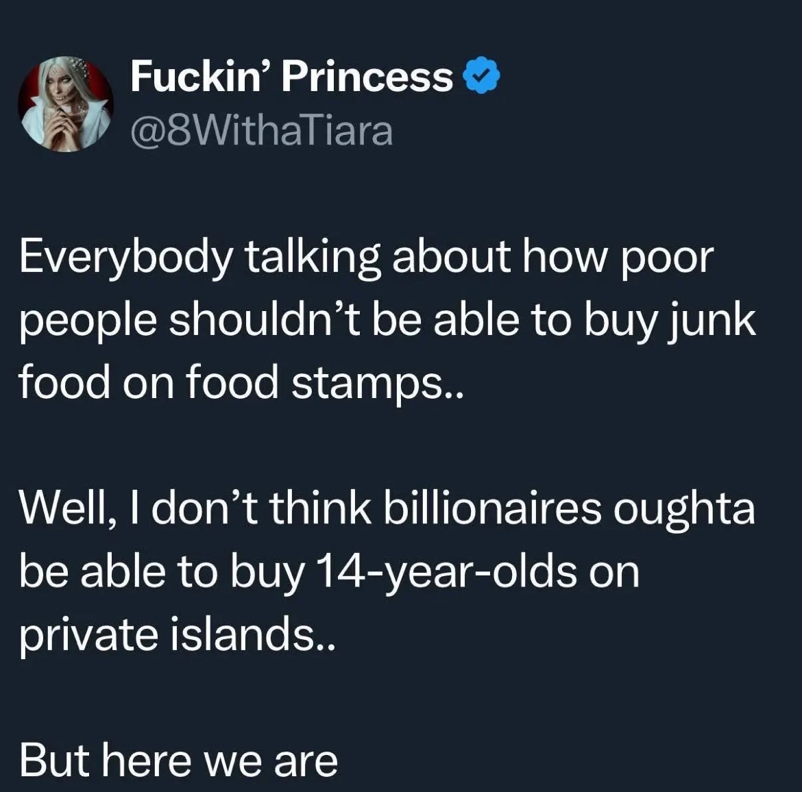 MediaBusters6's tweet image. An excellent perspective
Just remember that everything Trump &amp;amp;  GOP are doing are ratcheting up the distractions, lies &amp;amp; gaslighting so that you will forget that Trump &amp;amp; a whole bunch of rich billionaires AND Republicans are in the #EpsteinFiles
#StopTheTrumpEpsteinCoverUp