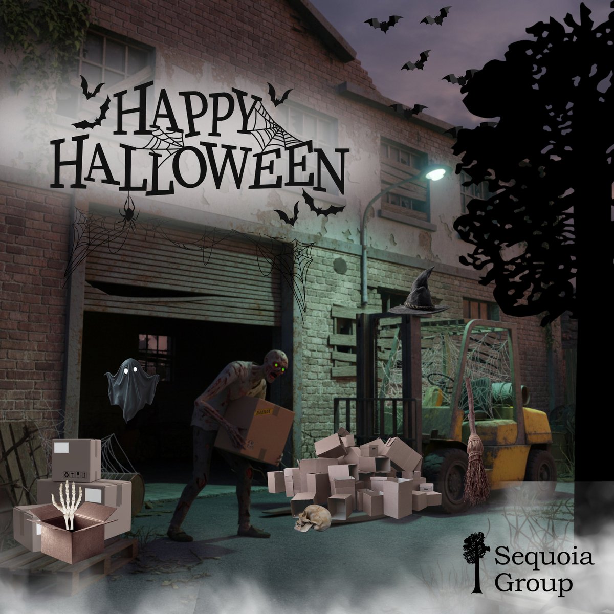 Sequoia_Group's tweet photo. If your warehouse feels more haunted than automated… 👻 It might be time to call in Sequoia Group. We can chase away the ghosts of inefficiency and bring your operations back to life.

Wishing you all a Happy Halloween weekend from the Sequoia Group team!🕸️🦇

 #SequoiaGroup https://t.co/dyKe0QEDxq