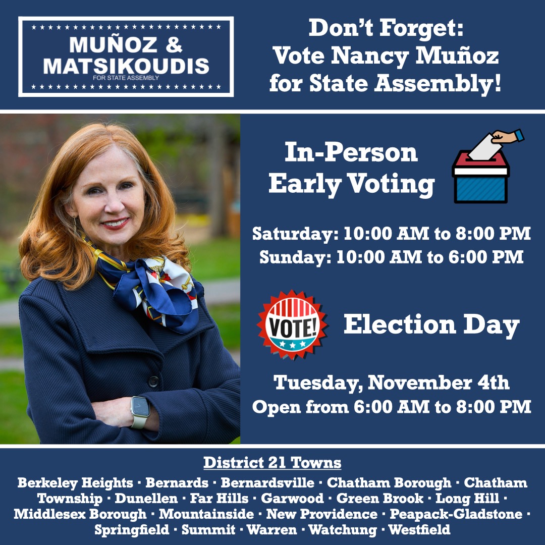 NancyFMunoz's tweet photo. I voted early today and you can too! https://t.co/noyCJKRza8