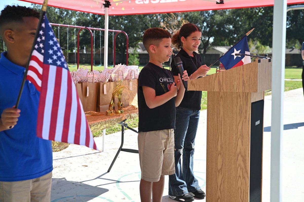 Today we dedicated our Spark Park! Thank you to all that contributed to make this a success!