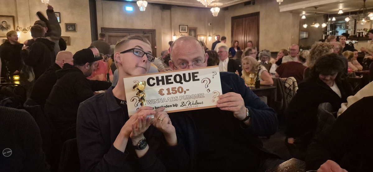 WesterDude171's tweet image. GEWONNEN! 
#Pubquiz