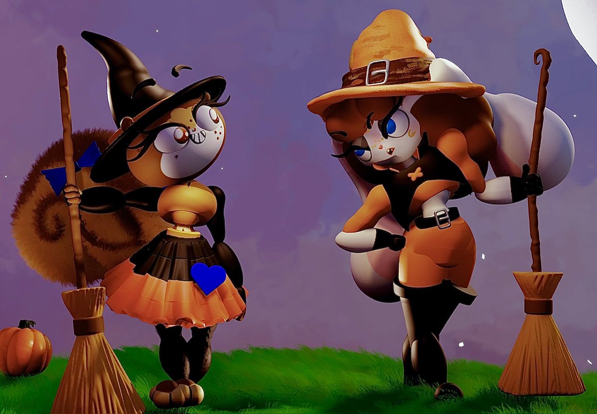 🐰 Same costume eh mate?… #sallymountainpeak #Halloween2025