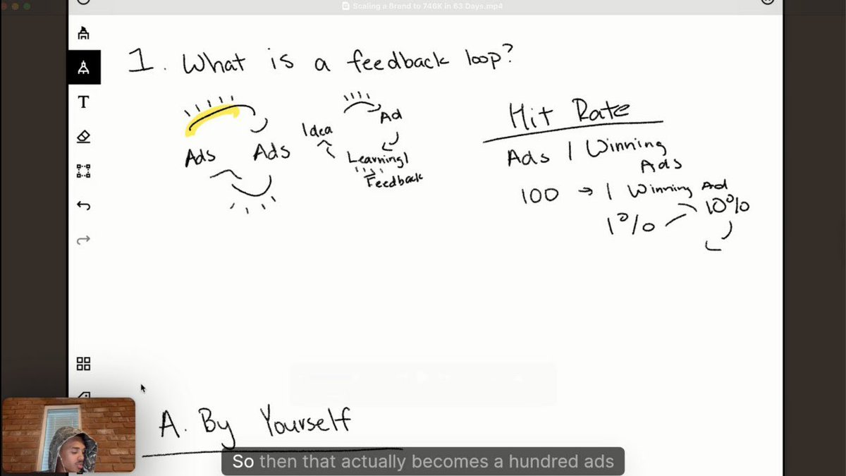 If you don’t feel like reading all this sauce on how to actually implement feedback loops &amp; scale them…

I filmed a 20 min. breakdown just for you 👇

youtu.be/3b6jB7oZ8zE?si…