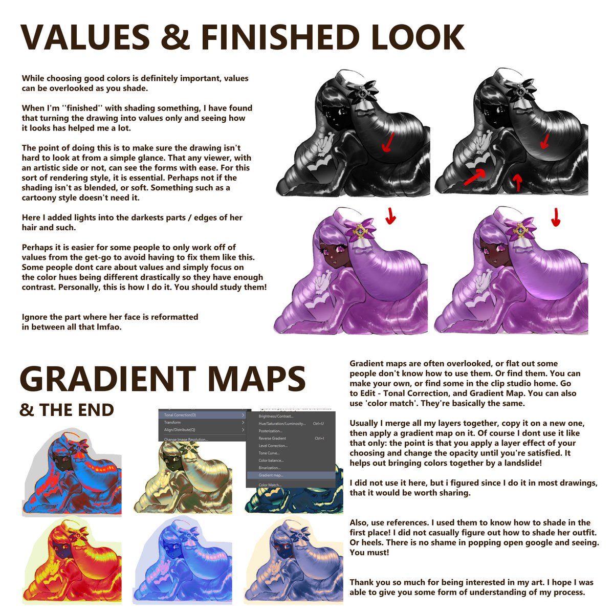 My art process, step by step.