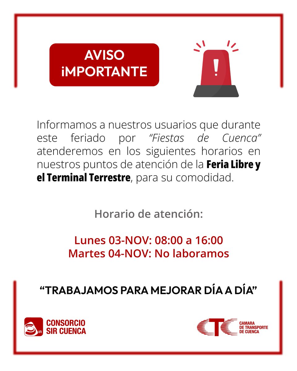 CAMARA DE TRANSPORTE tweet media