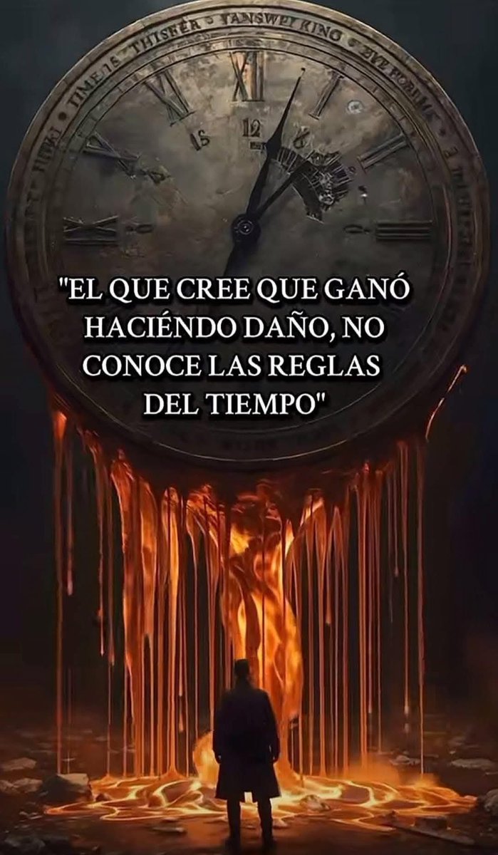 El tiempo todo lo descubre !!