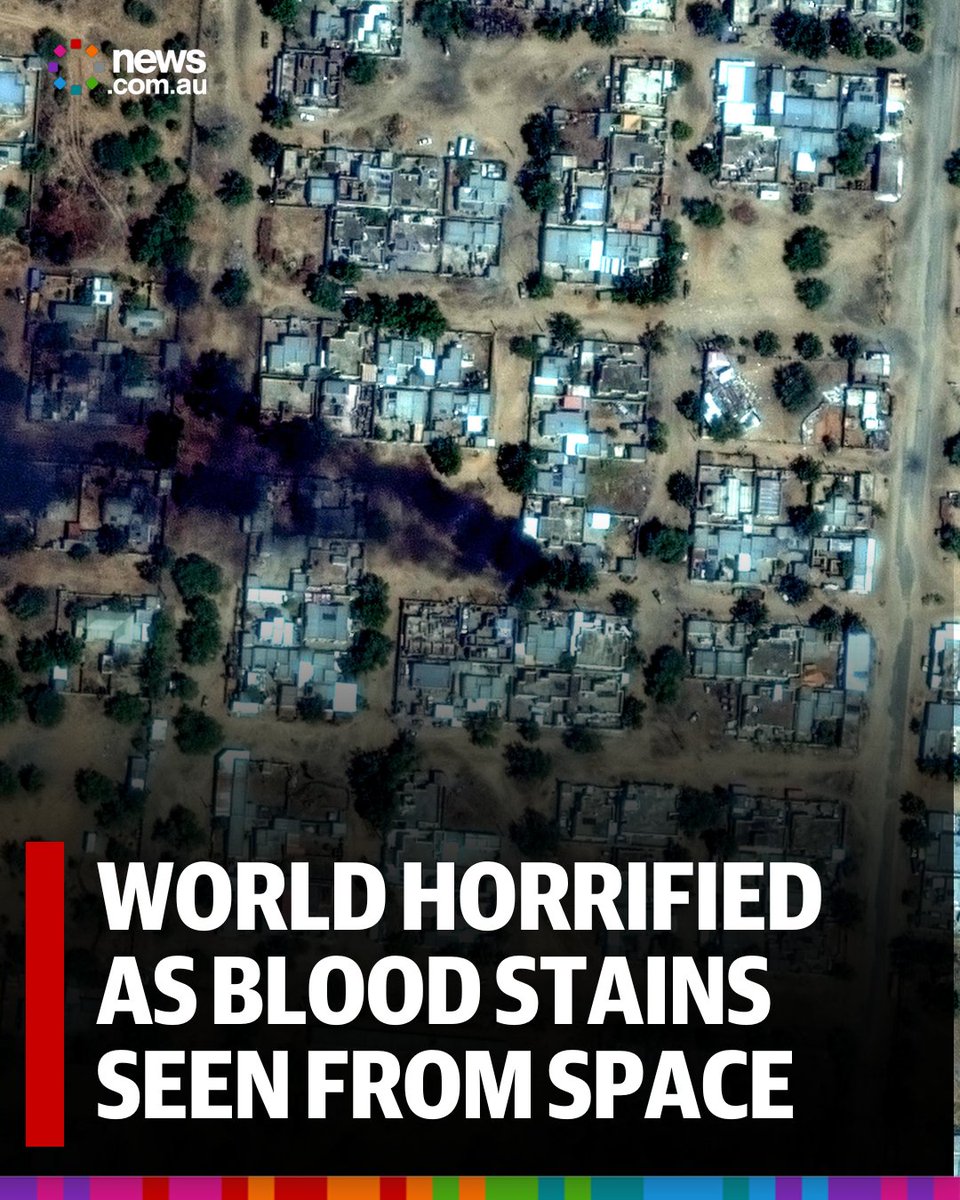 newscomauHQ's tweet photo. Satellite images have revealed a sickening scene. FULL STORY: https://t.co/5uVROWrYgf https://t.co/q4tfCkrMZ0