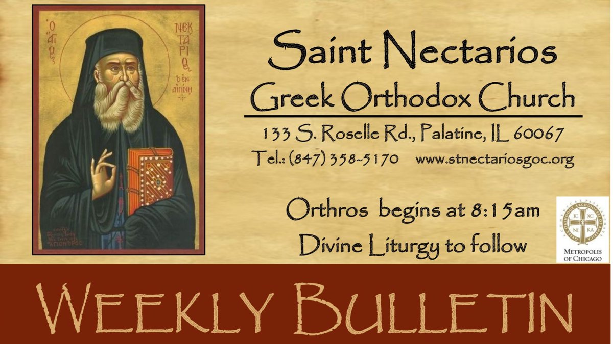 stnectariosgoc's tweet photo. Weekly Bulletin November 2, 2025 5th Sunday of Luke - https://t.co/b1n2bUgjeD https://t.co/bEWWWOB4JZ