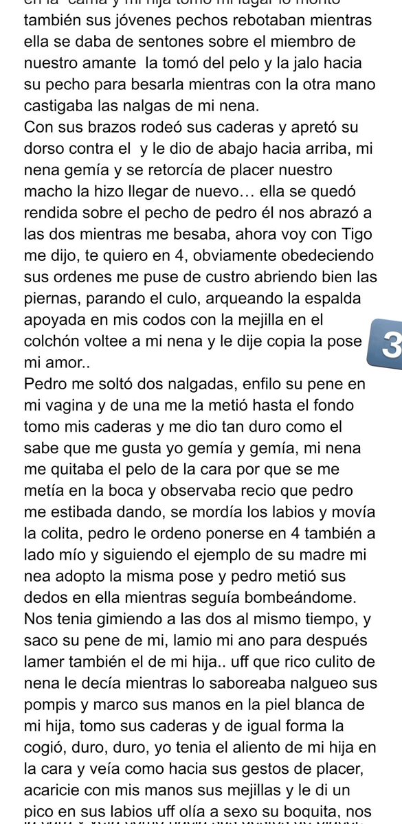 RelatosedgarS's tweet photo. Relato N° 40 
✨ Instruyendo a mi hija parte 3✨ 
 Última parte. https://t.co/jERSjghIFa