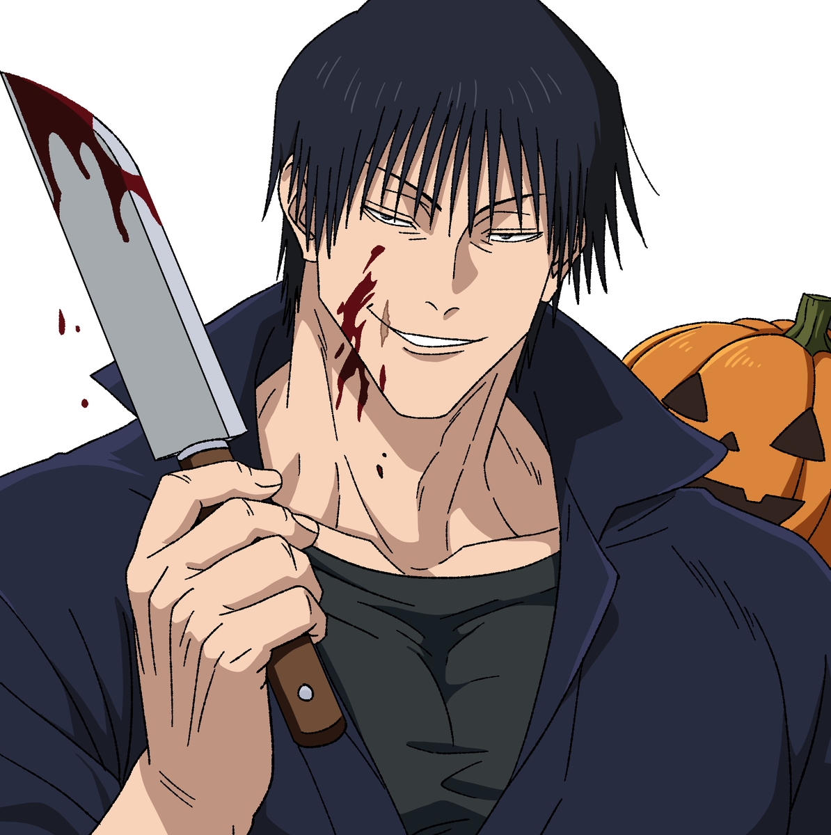 Spookiest of halloweens 👻🎃

#toji #jjk #fanart