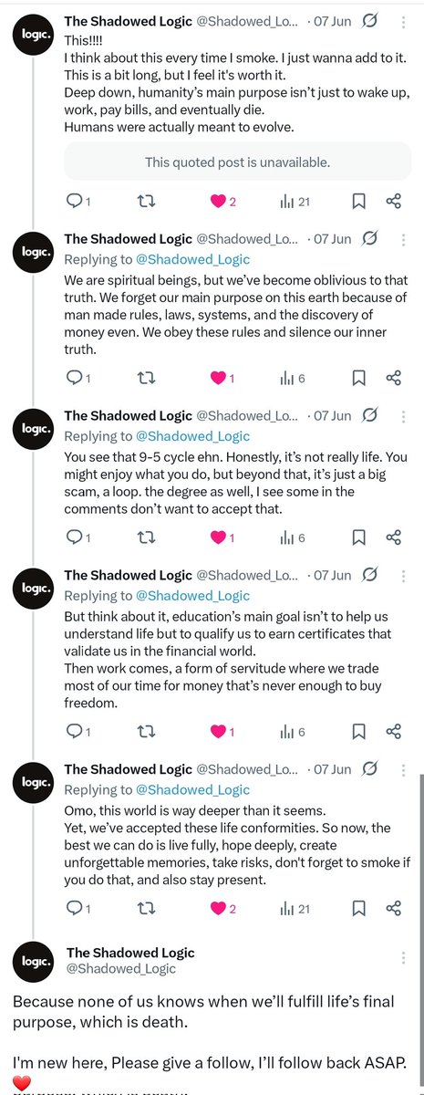 The Shadowed Logic tweet media