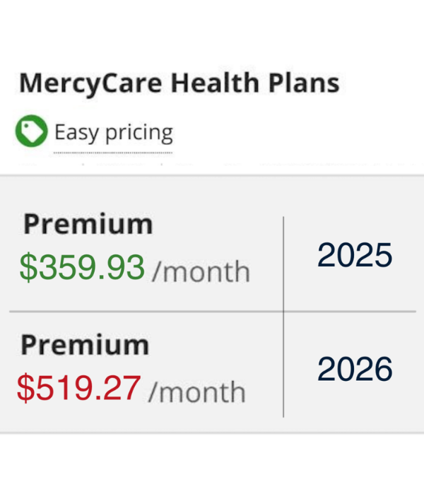 SenatorBaldwin's tweet image. This is a message I got from a constituent in Watertown, WI. Republicans are raising her health care costs by nearly $2,000/year! This is completely unaffordable for her.
I’m fighting to make sure this👇🏻 doesn’t happen.