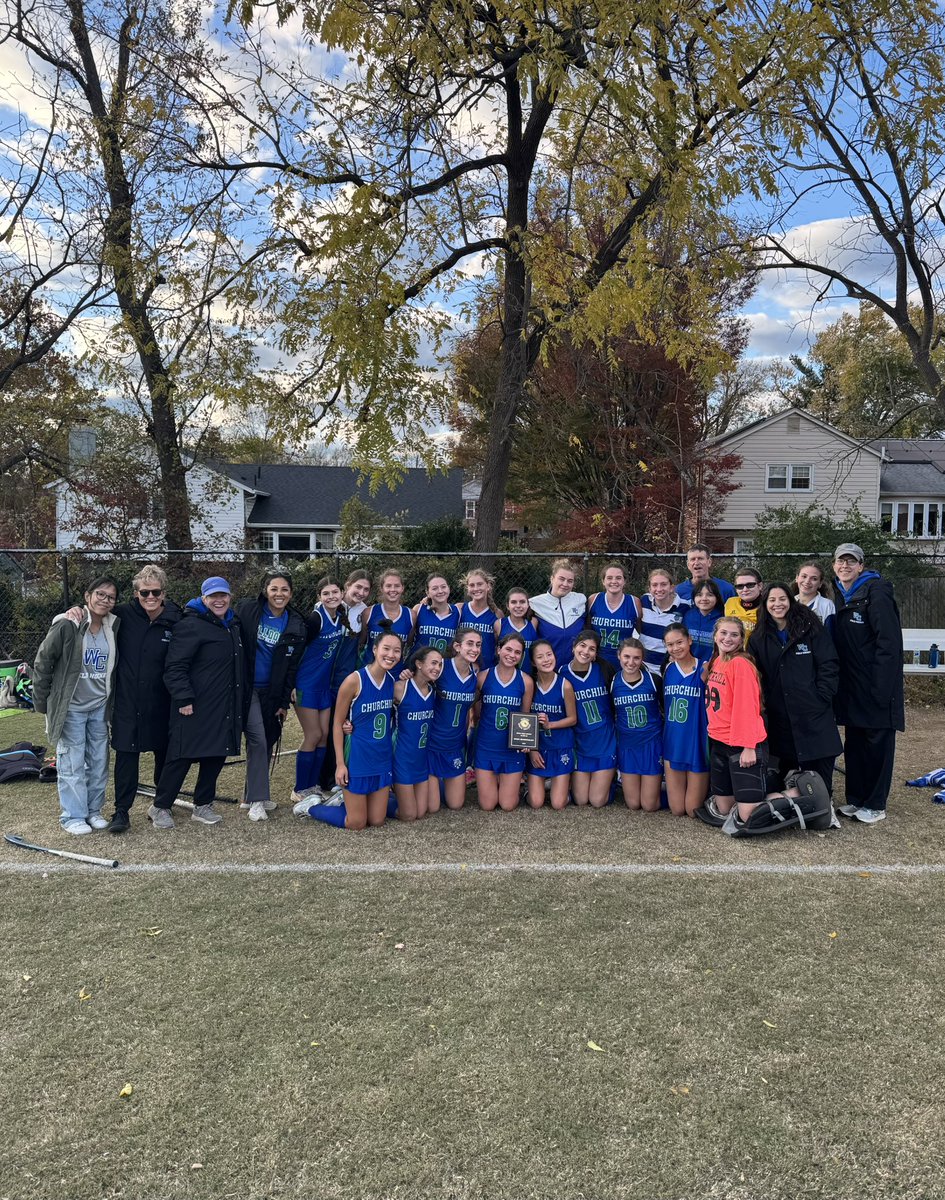 mcpsAD's tweet image. Congratulations @ChurchillFH for advancing to the 4A 🏑 State Semifinals! Winston Churchill defeats Dulaney 2-1. Great game for both teams! #MoCoProud #WeRAISE 🏆 @MCPSAthletics @DawgsSports @MCPS