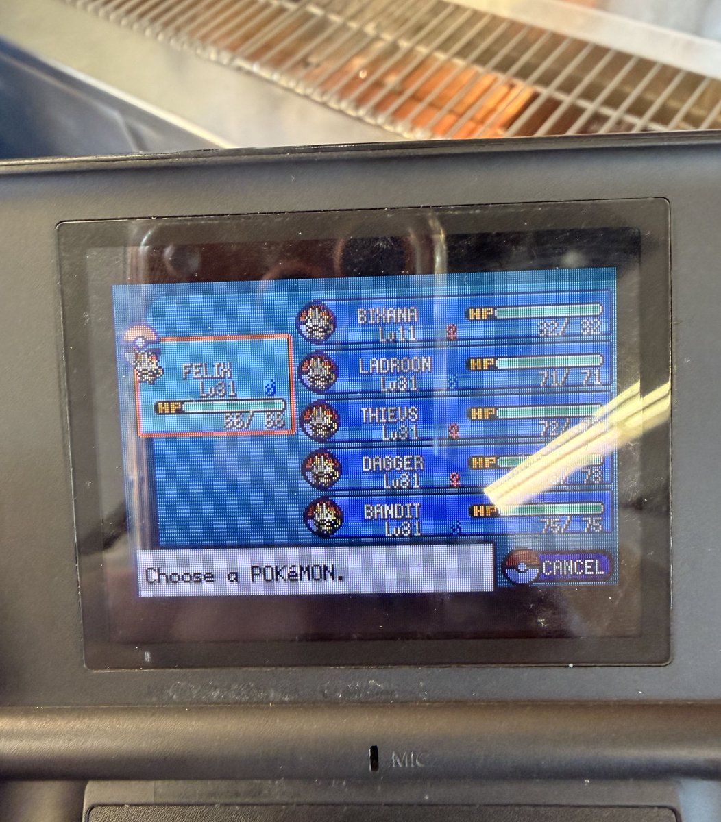 Setup do dia: gangue de Meowth com Pickup pra conseguir a última TM de FRLG (Hidden Power) 😺💿