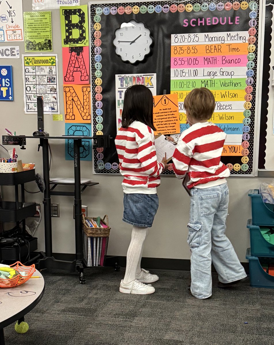 reallifeMsFrizz's tweet image. One of the most fun math days of the year: Math-or-Treat! Students have so much fun with this spiral review!
#BangBears #BangScholars #mathisfun