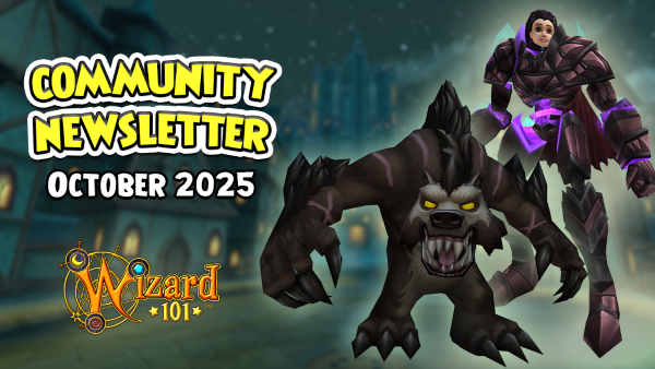 Wizard101's October Community Newsletter is here! 🎃

We celebrated the launch of Wizard101 on consoles, opened Darkmoor on Test Realm, revealed recent contest winners, highlighted our featured Content Creators, and more! 🎉

Read it here: wizard101.com/game/newslette… #Wizard101