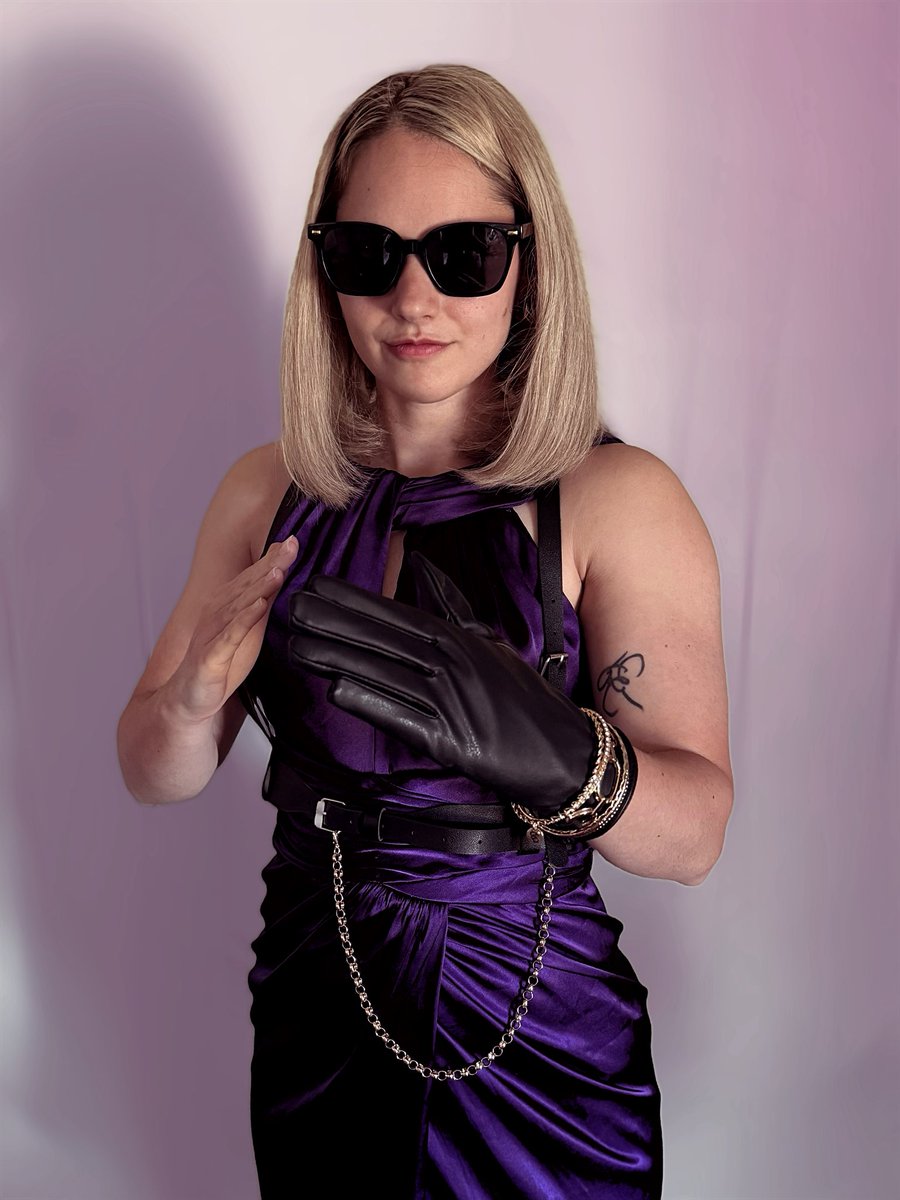 Happy Halloween! Of course ya girl had to dress up as Nina Williams! 🥰💜 I think I nailed it! More pics to come! <a href="/TEKKEN/">TEKKEN</a> <a href="/Harada_TEKKEN/">Katsuhiro Harada</a>