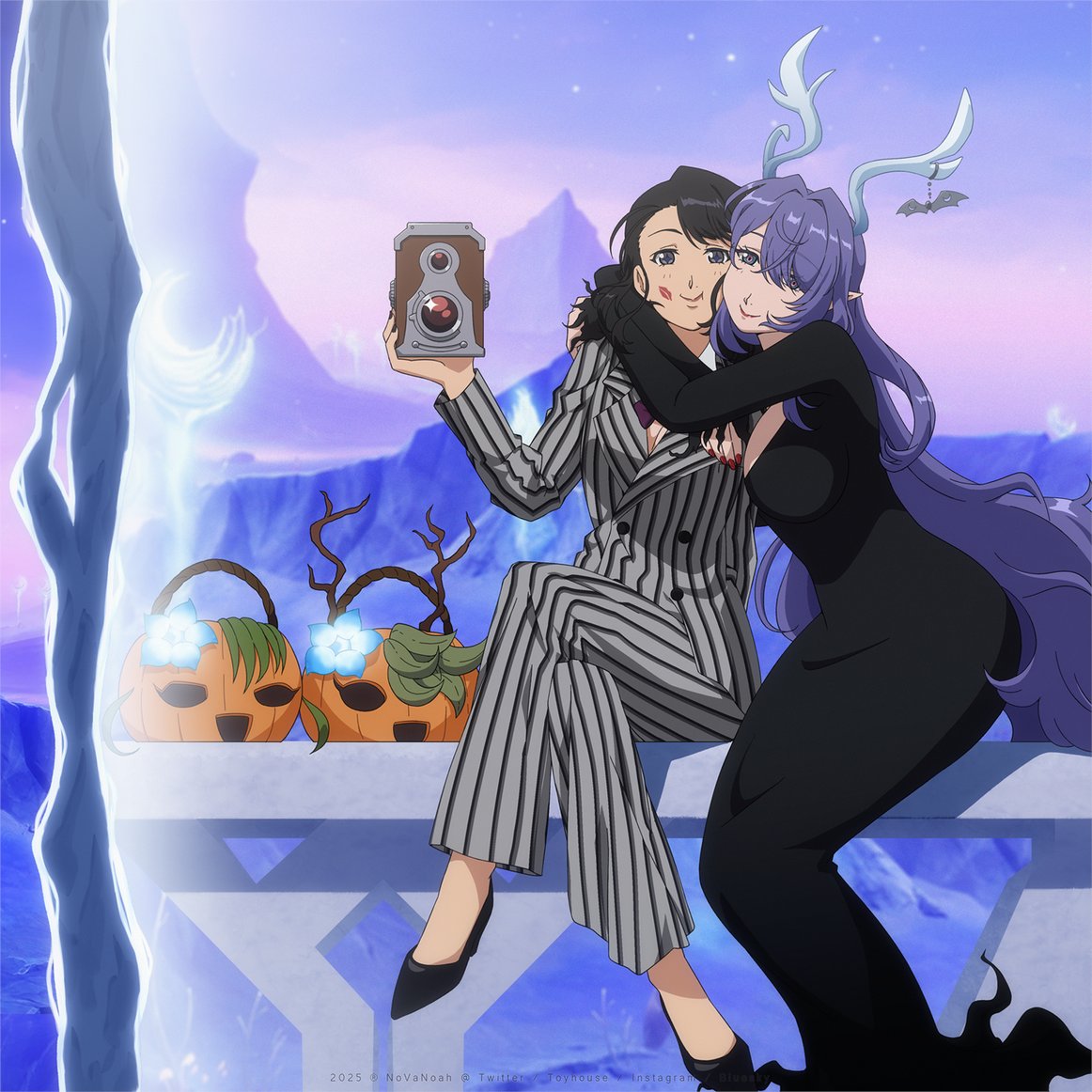 _NoVaNoah's tweet photo. Halloween selfie from Nod-krai! 🎃👻🌙🐹🦌
#GenshinImpact https://t.co/66vuwvwCvS