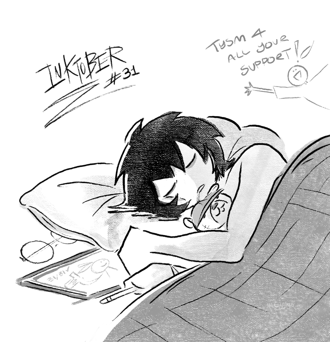 31. Reward   
Happy Halloween you all 🎃 !     

#Inktober2025 #inktober #inktober2025day31