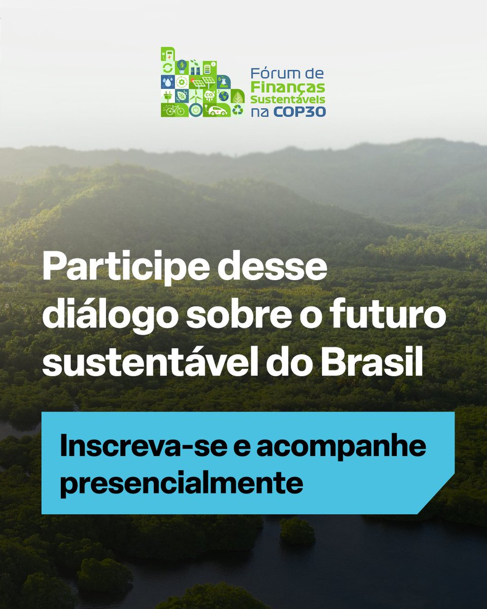 O futuro da economia verde passa pelo setor financeiro. No Fórum de Finanças Sustentáveis na COP30, Febraban, CNseg e Anbima reúnem lideranças para discutir como bancos, seguradoras e o mercado de capitais podem impulsionar o desenvolvimento sustentável e o financiamento da
