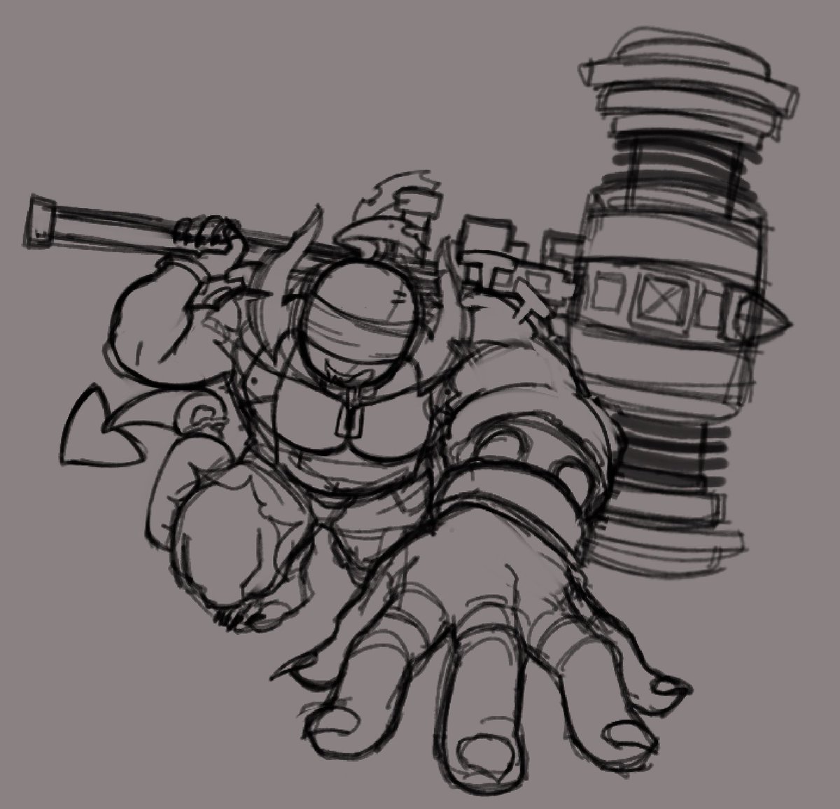 ttttubbie's tweet image. as mentioned before, these will never be finished. but happy halloween regardless. hopefully next year i’ll drop something worth looking at lol #phighting