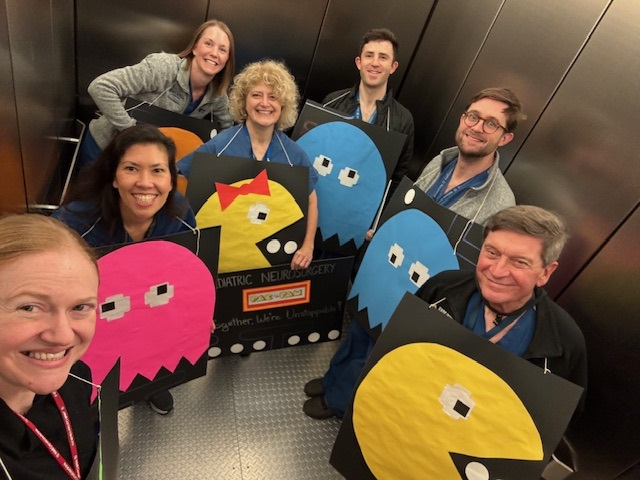 Happy Halloween from Johns Hopkins Pediatric Neurosurgery!