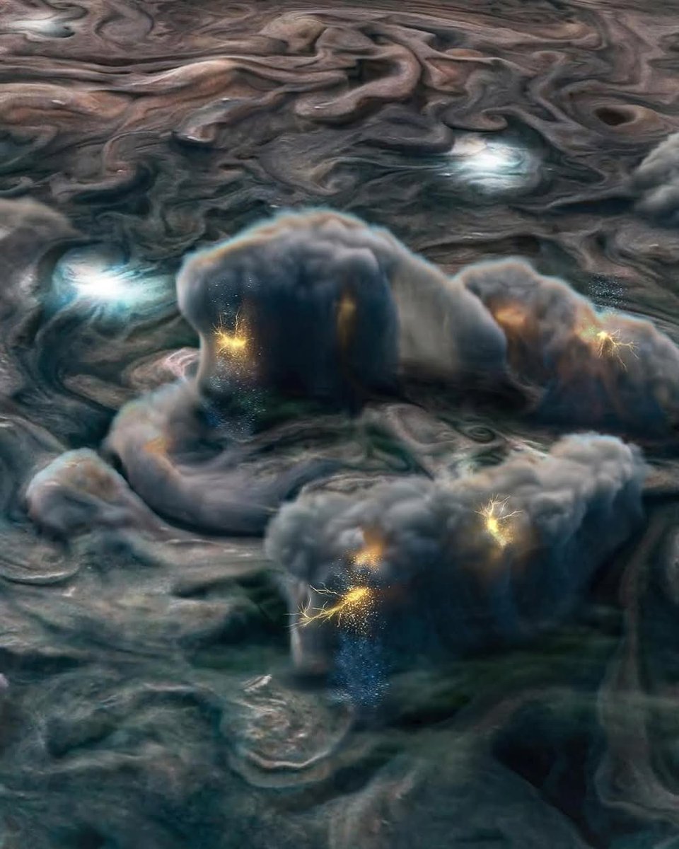 konstructivizm's tweet image. NASA’s latest images reveal Jupiter in breathtaking detail—swirling storms, vibrant colors, and the raw beauty of a gas giant.
Captured with cutting-edge space tech, these views show that sometimes science and art are one and the same.