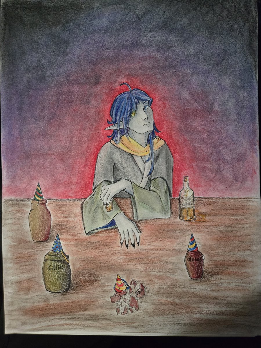 KujaTheGhoul's tweet photo. Vencyne birthday drawing! https://t.co/4QamdzmUUY