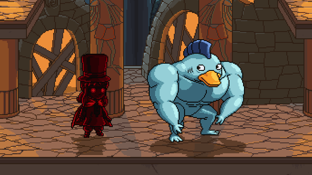 FraymakersGame's tweet image. she&apos;s right behind me, isn&apos;t she