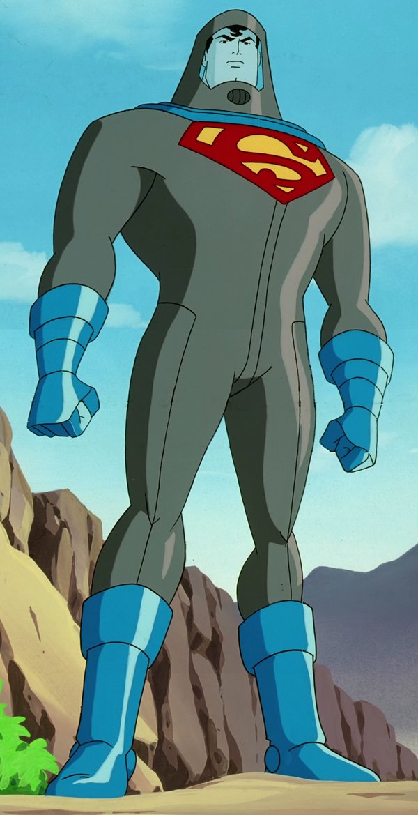 dshim277's tweet photo. @everymovieplug tbf in cartoon superman wears hazmat suit cause of kryptonite 

tho that does make me wonder, the bullet doesnt pierce and gets stuck on the vest, but he still has the rock near him, so he should be getting hurt https://t.co/H6DJoiczdJ