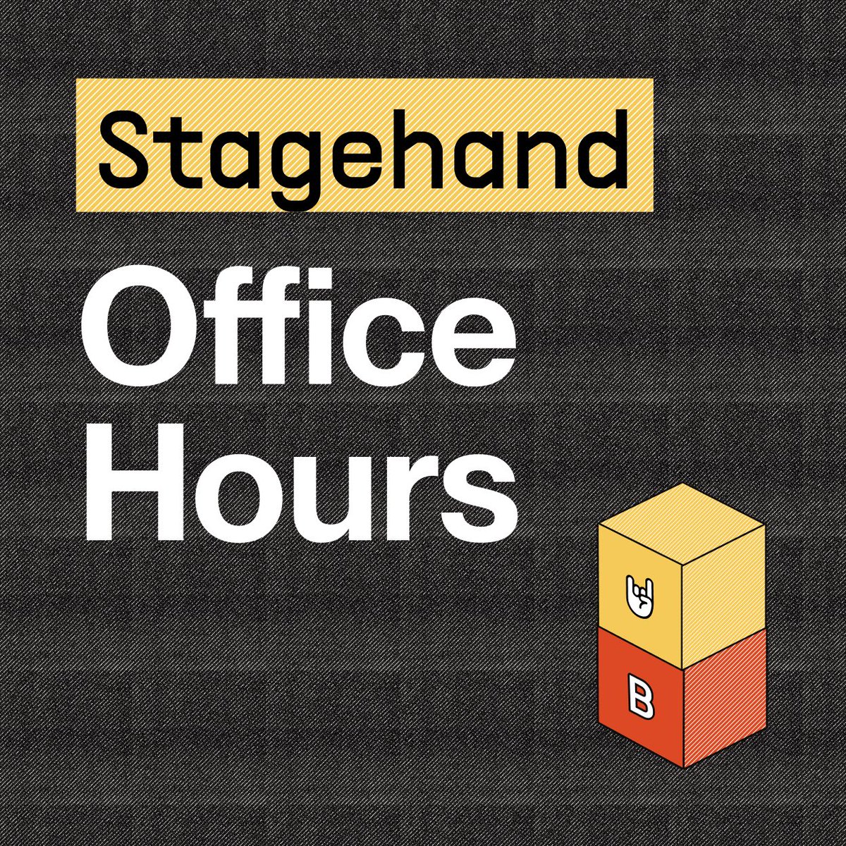 Stagehanddev's tweet image. We want to see what you’re building!
Join us this Wednesday for Stagehand Office Hours🤟
Demo live for prizes and get feedback on your workflows, @pk_iv and engineers behind @stagehanddev will be sharing exclusives on V3 that just launched.
RSVP below to grab your spot.